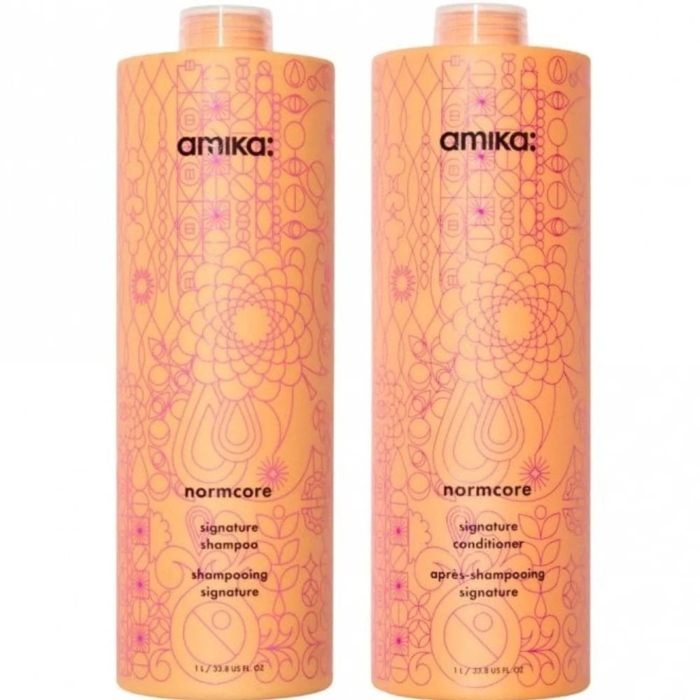 Amika Normcore Signature Shampoo & Conditioner Duo 2x 1000ml