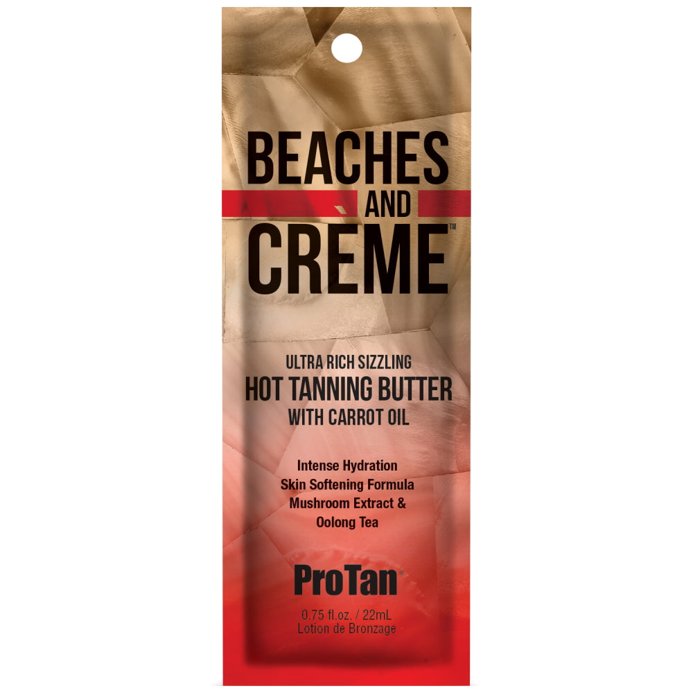 Pro Tan Beaches and Creme Hot Tanning Butter