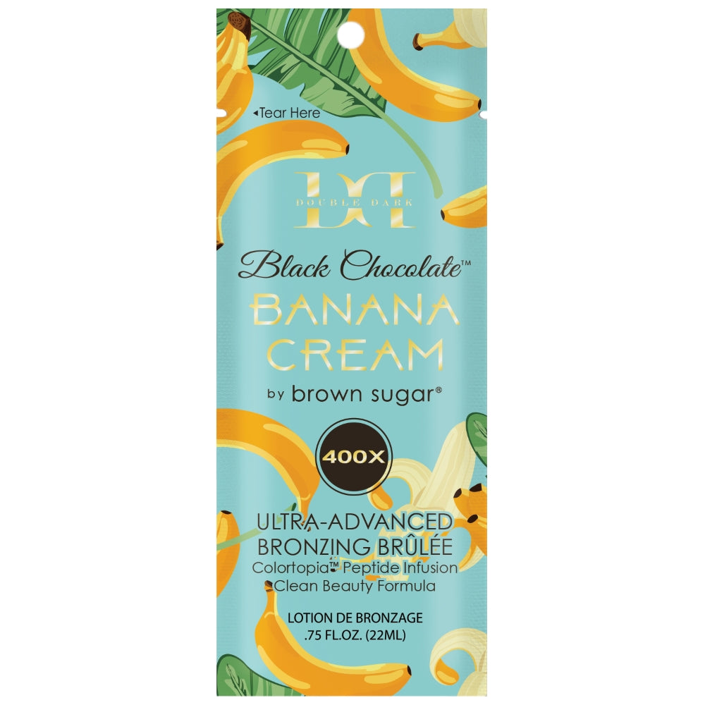 Tan Inc Double Dark Black Chocolate Banana Cream