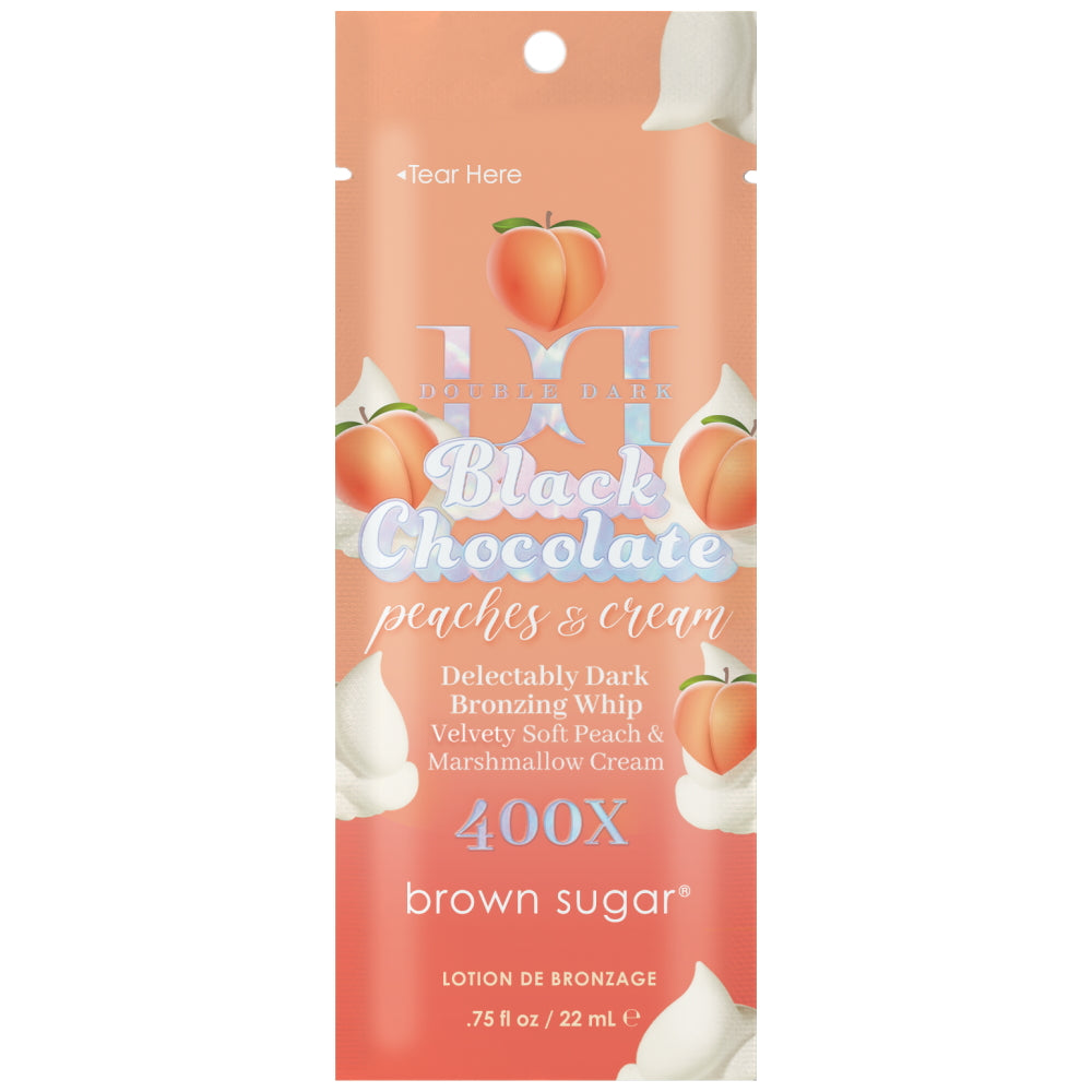 Tan Inc Double Dark Black Chocolate Peaches & Cream