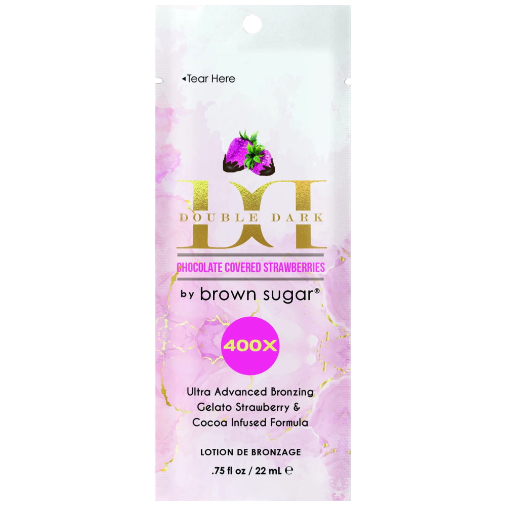 Tan Inc Double Dark Chocolate Covered Strawberries