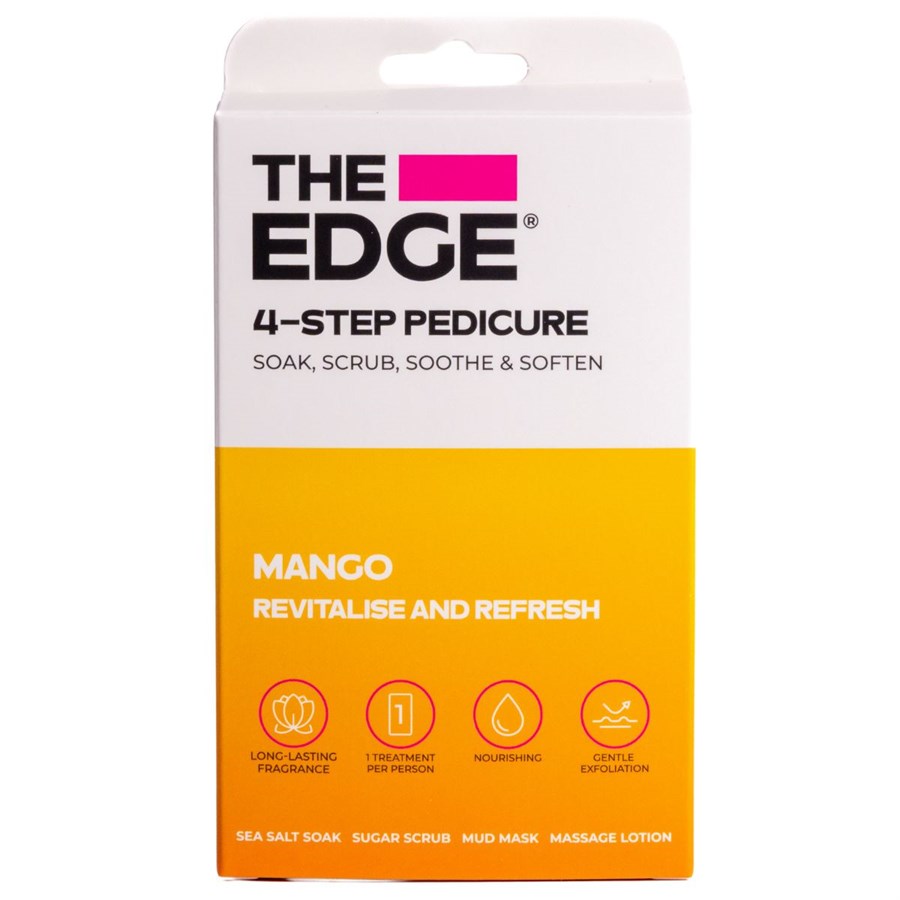 The Edge 4 Step Pedicure Pack - Mango