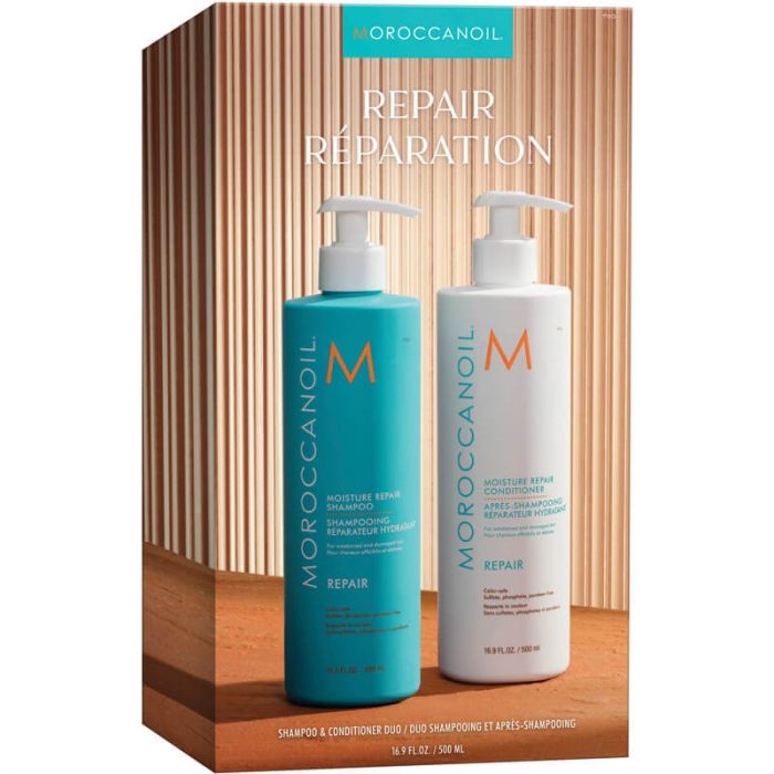 Moroccanoil Moisture Repair Shampoo & Conditioner Duo 500ml