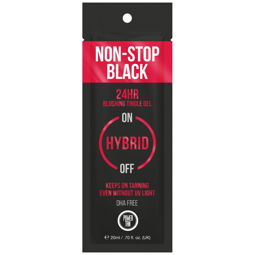 Non-Stop Black Hybrid Tingle Gel