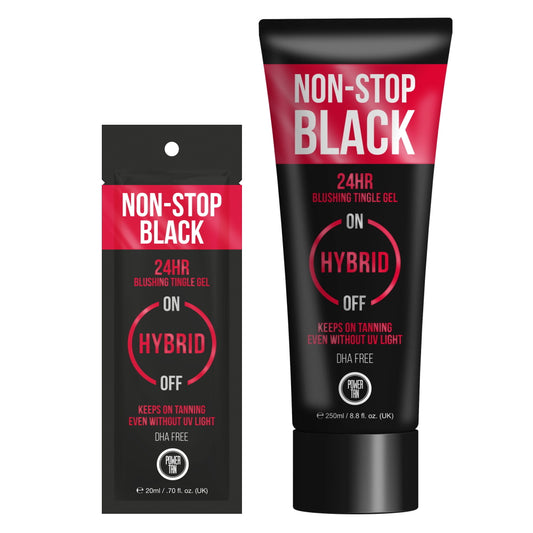 Non-Stop Black Hybrid Tingle Gel