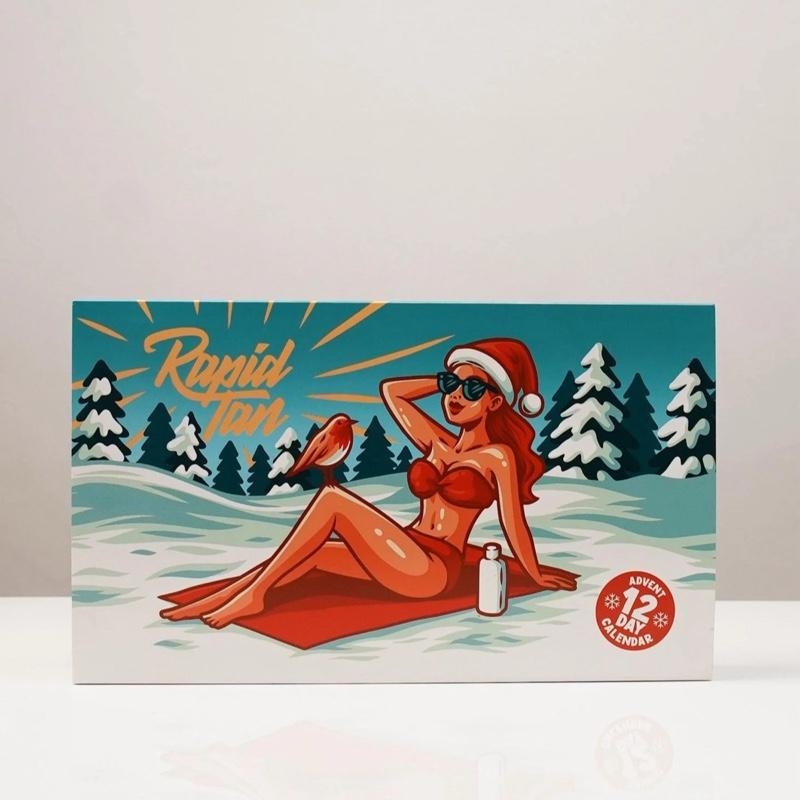 Rapid Tan Santa Baby 12-Day Advent Calendar 2025
