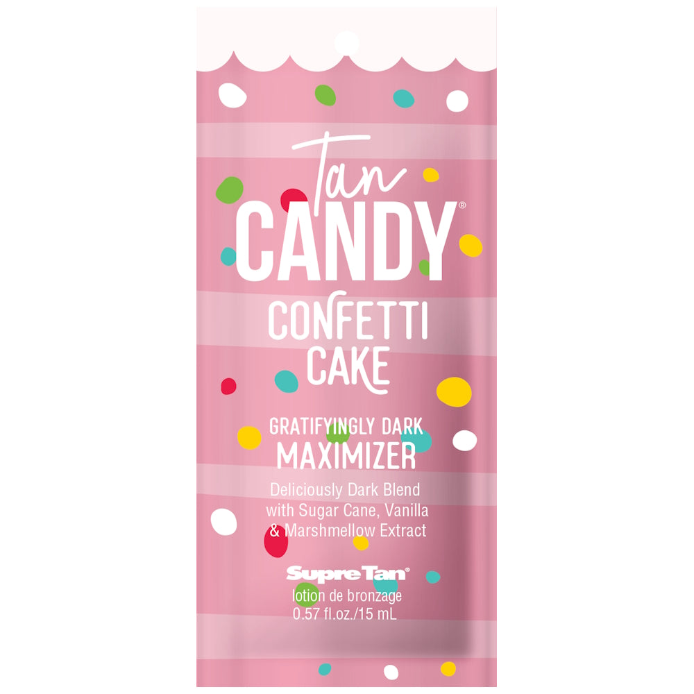 Supre Tan Candy Confetti Cake
