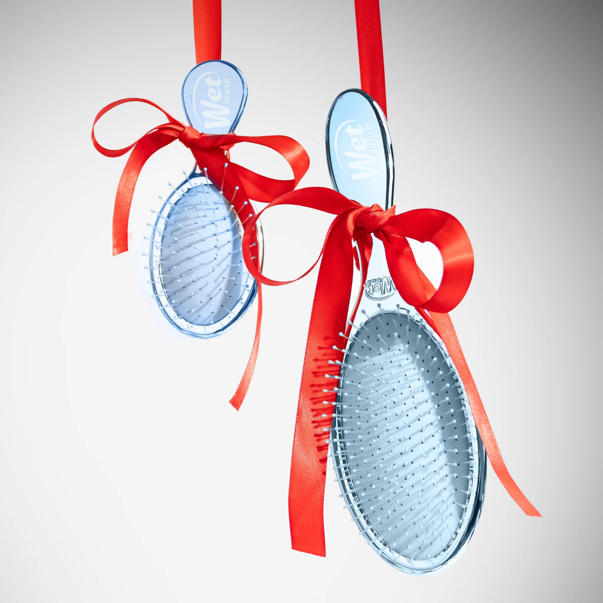 Wet Brush Festive Finish Original Detangler & Mini Detangler Gift Set - Blue