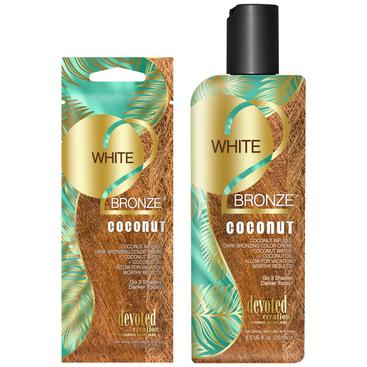 Devoted Creations White 2 Bronze Coconut