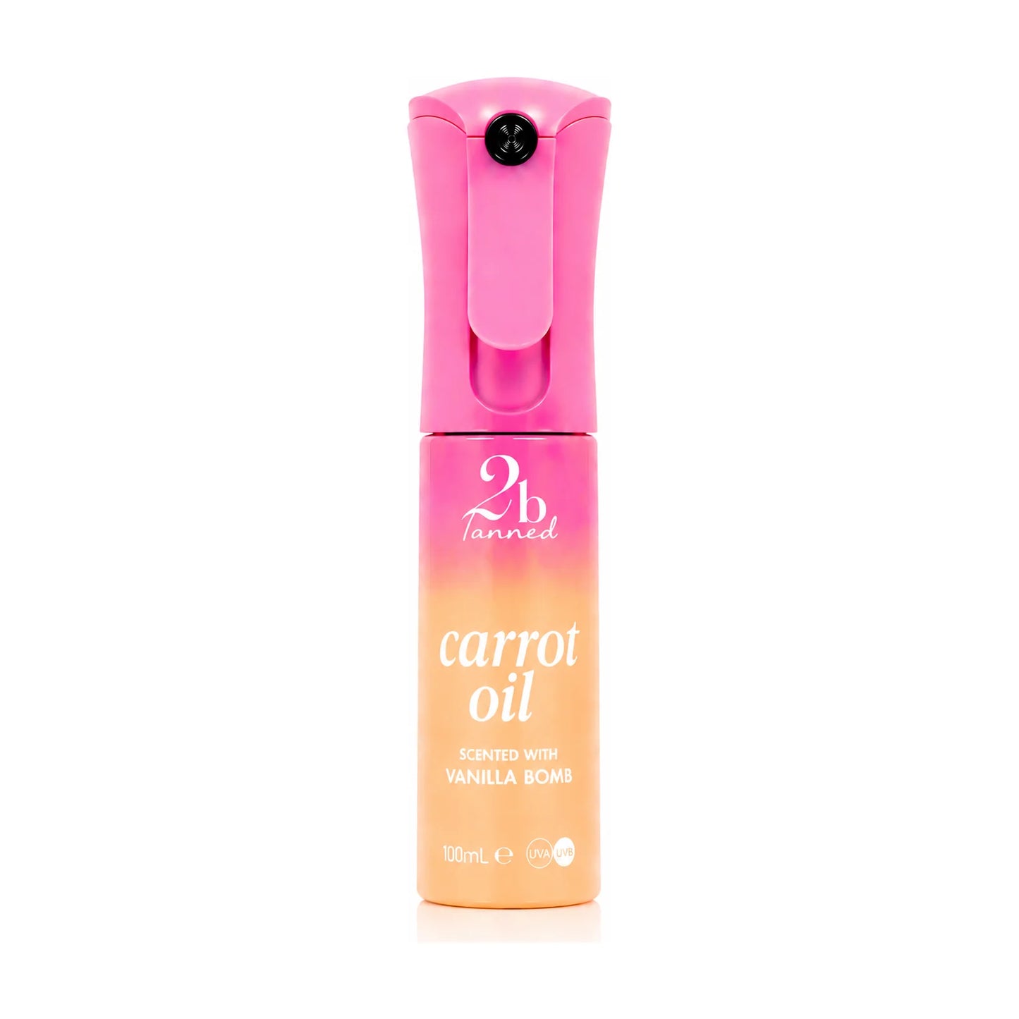 2bTanned SPF0 Carrot Oil Spray - Vanilla Bomb 100ml