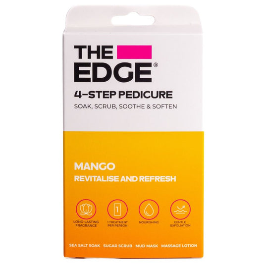 The Edge 4 Step Pedicure Pack - Mango
