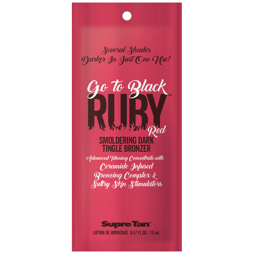 Supre Tan Go To Black Ruby Red