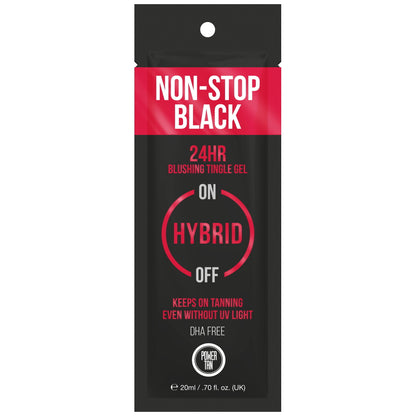 Non-Stop Black Hybrid Tingle Gel