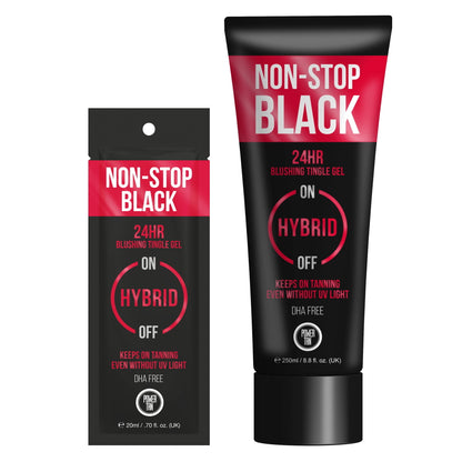 Non-Stop Black Hybrid Tingle Gel