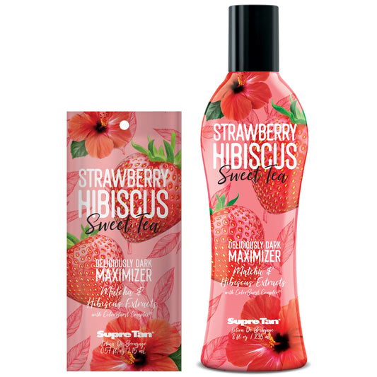 Supre Tan Strawberry Hibiscus Sweet Tea