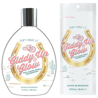 Tan Asz U Giddy Up & Glow